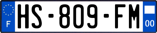 HS-809-FM