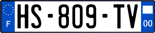 HS-809-TV
