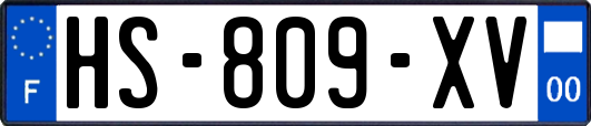 HS-809-XV