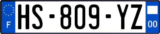 HS-809-YZ