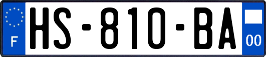 HS-810-BA