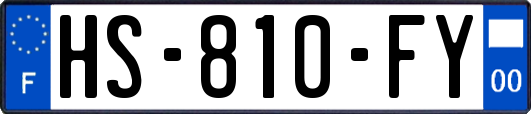 HS-810-FY