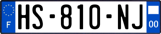 HS-810-NJ