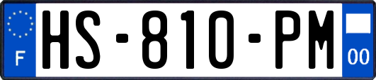 HS-810-PM