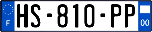 HS-810-PP