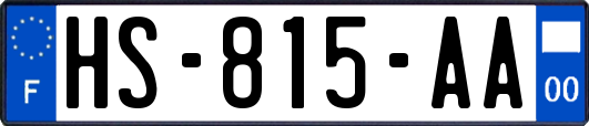 HS-815-AA