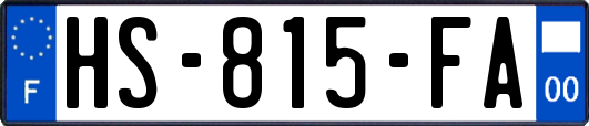 HS-815-FA