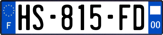 HS-815-FD