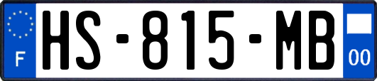 HS-815-MB