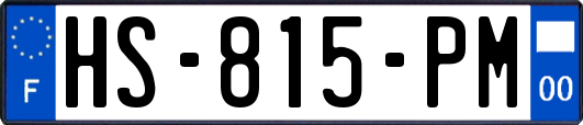 HS-815-PM