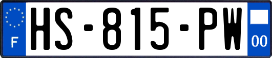 HS-815-PW