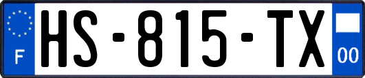 HS-815-TX