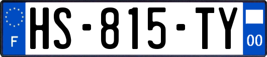 HS-815-TY
