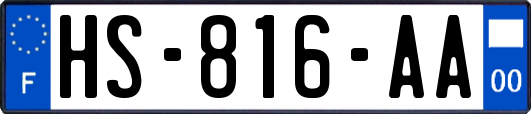 HS-816-AA