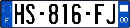 HS-816-FJ