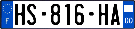 HS-816-HA