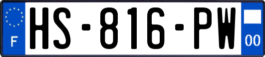 HS-816-PW