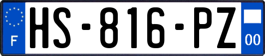 HS-816-PZ