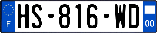 HS-816-WD
