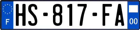HS-817-FA