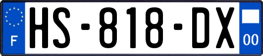 HS-818-DX