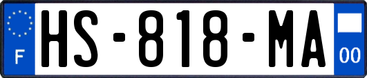 HS-818-MA