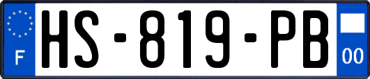 HS-819-PB