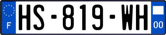 HS-819-WH