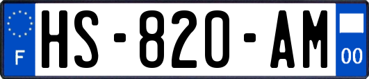 HS-820-AM