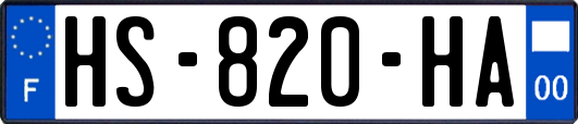 HS-820-HA