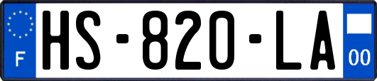 HS-820-LA
