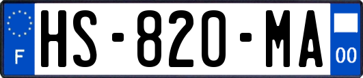HS-820-MA