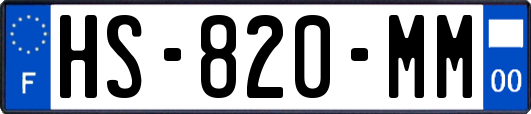 HS-820-MM
