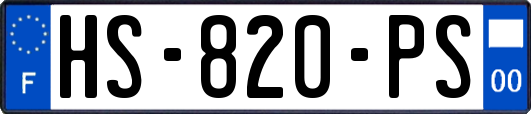HS-820-PS