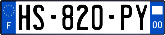 HS-820-PY
