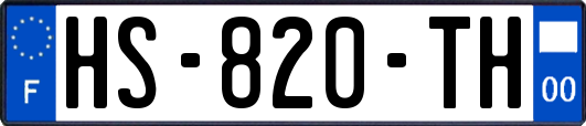 HS-820-TH