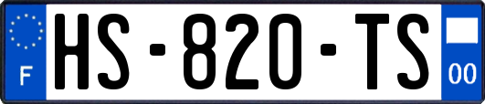 HS-820-TS