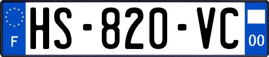 HS-820-VC