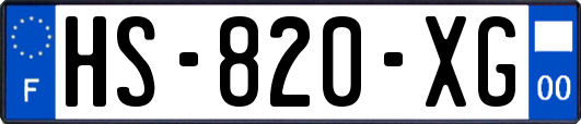 HS-820-XG