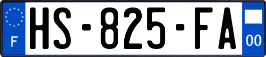 HS-825-FA