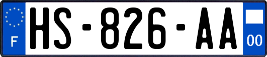 HS-826-AA