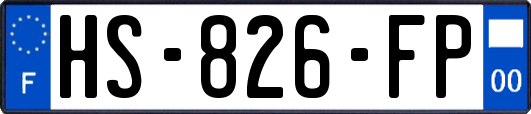 HS-826-FP