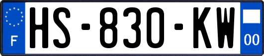 HS-830-KW