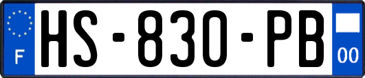 HS-830-PB