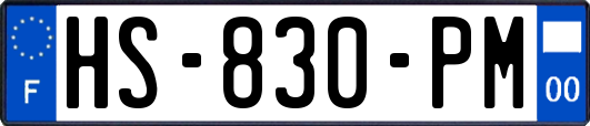 HS-830-PM