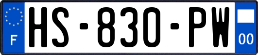 HS-830-PW