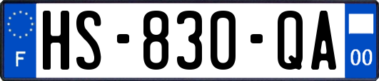 HS-830-QA