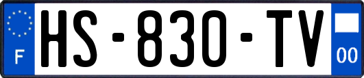 HS-830-TV