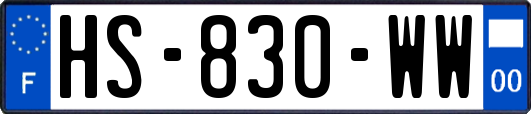 HS-830-WW