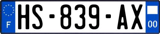 HS-839-AX